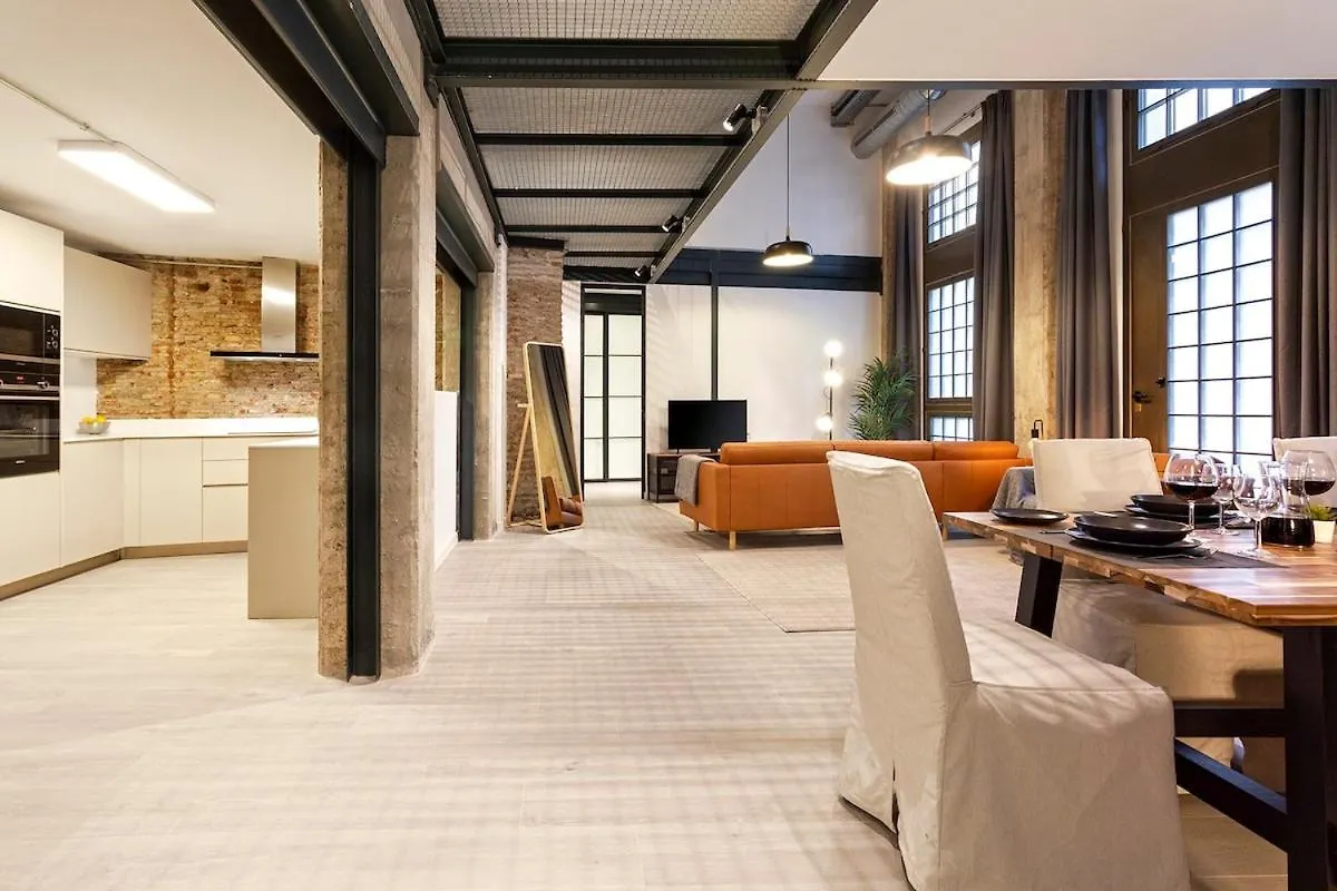 -Malagasunapts-Industrial Loft Citycentre 0*, Malaga