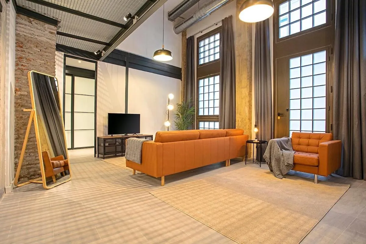 -Malagasunapts-Industrial Loft Citycentre Malaga